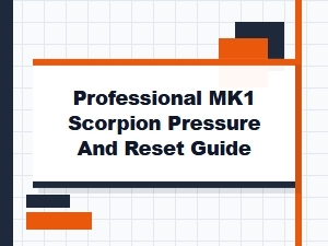 Mk1 Scorpion Professional Setup Guide for Tournaments